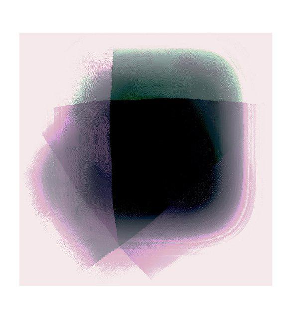 Christine Wilkinson - Pixels Escaping Grey Edging, Photograph