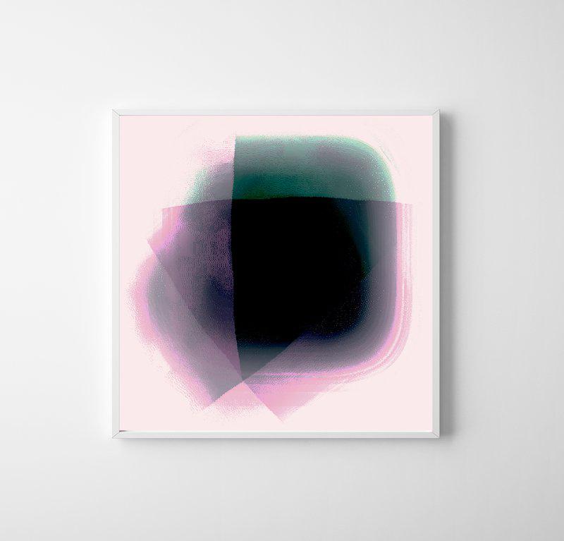 view:55936 - Christine Wilkinson, Pixels Escaping Grey Edging - 
