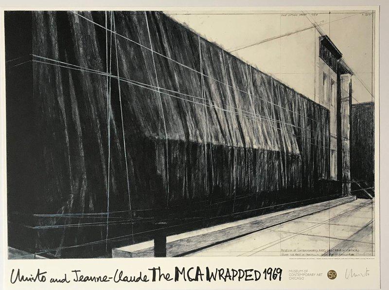 view:42058 - Christo and Jeanne-Claude, The Wrapped Museum of Contemporary Art (MCA) Chicago, 1969 - 