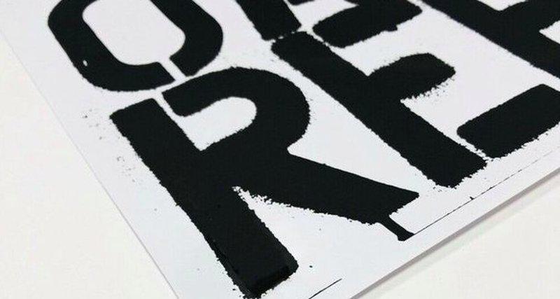 view:41631 - Christopher Wool, Untitled (The Show is Over) - 