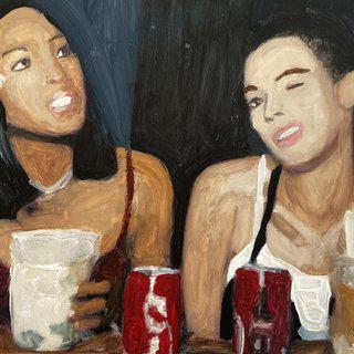 Naomi Campbell and Kate Moss, Takeaway art for sale