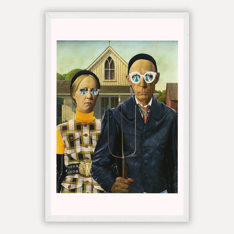 Ud Indskrive Løse Minnie Muse - American Gothic in Gucci for Sale | Artspace