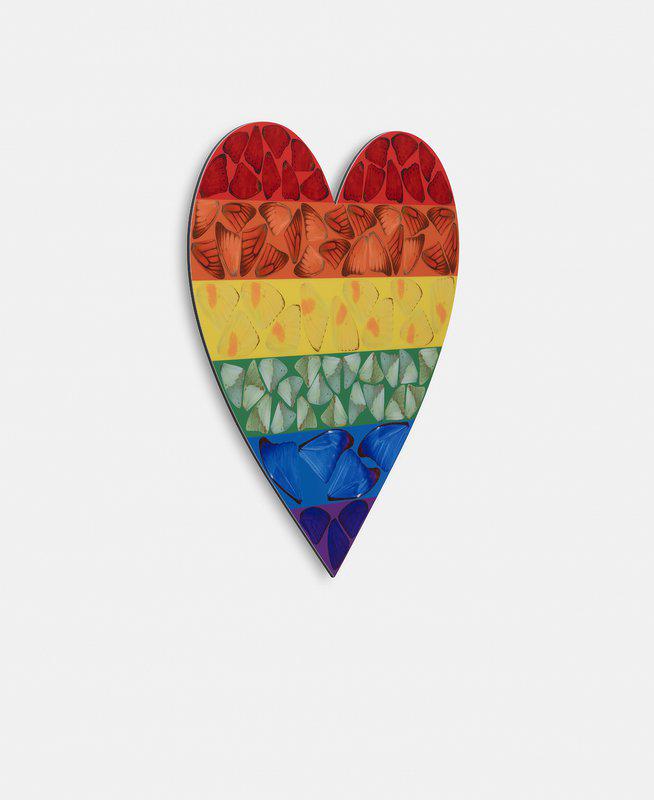 view:38931 - Damien Hirst, Rainbow Heart - 