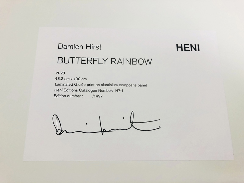 view:71581 - Damien Hirst, Damien Hirst, H7-1 Butterfly Rainbow (Large) - 