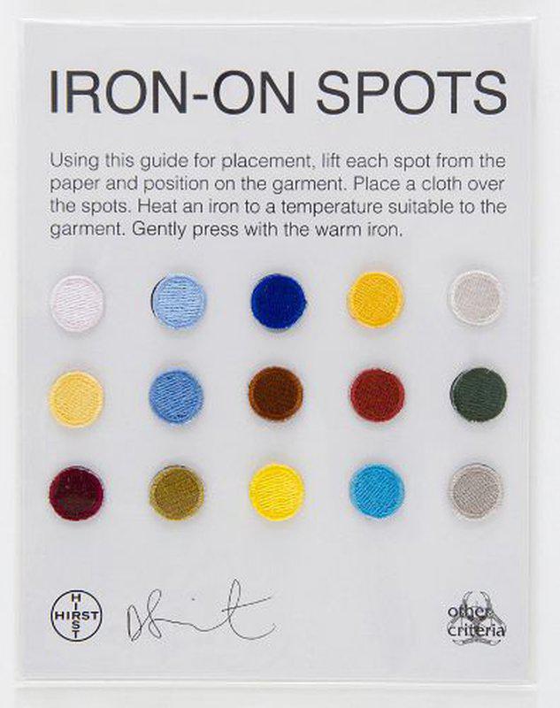 Damien Hirst - Iron on Spots for Sale | Artspace