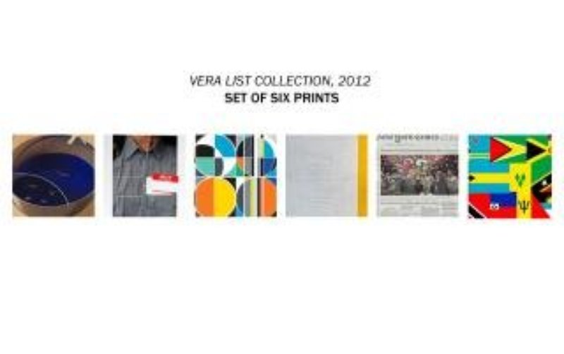 view:238 - Dan Graham, Fish Pond/Swimming Pool - Set of six prints from the Vera List Anniversary Print Portfolio