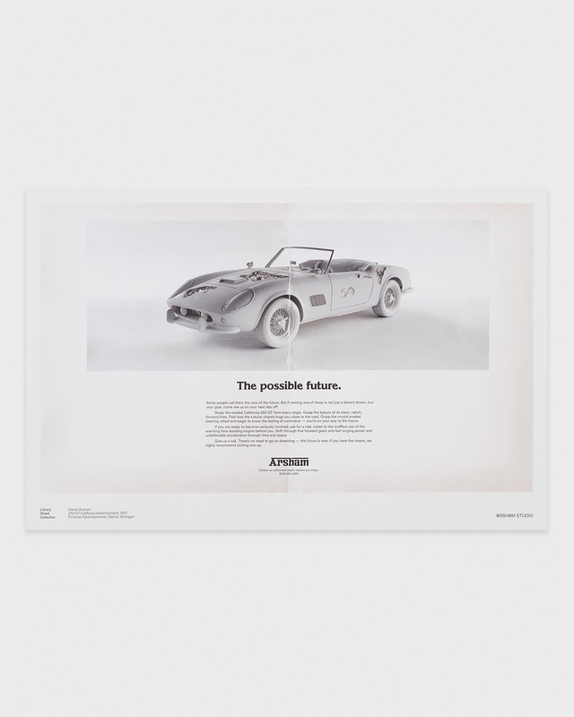 Daniel Arsham - Fictional Advertisement Poster - 250 GT California