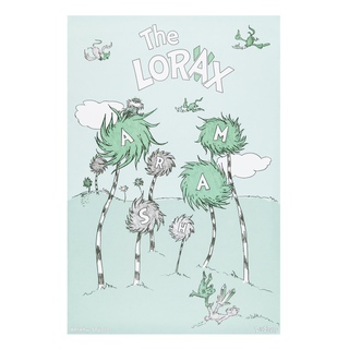 Daniel Arsham, Daniel Arsham x Dr. Seuss "The Lorax" - Eco-Friendly Hommage Poster