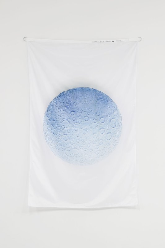 Moon Flag, 2017, by Daniel Arsham