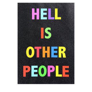Hell Is Other People (Diamond Dust) art for sale