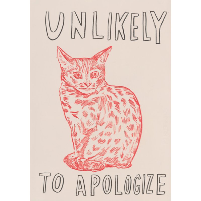 by dave-eggers - Untitled (Unlikely to Apologize)