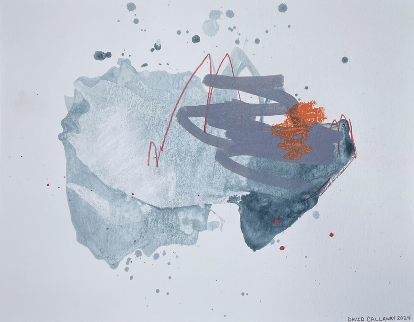 David Callaway - Stillness, Work on Paper