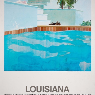 David Hockney, Pool And Steps