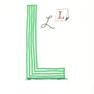 David Hockney, 'L' from 'Hockney's Alphabet'