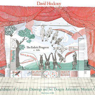 David Hockney, Stage Set Design from The Rakes Progress