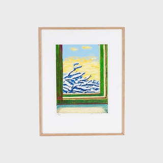 David Hockney, My Window. Art Edition (No. 501–750), iPad drawing ‘No. 610', 23rd December 2010