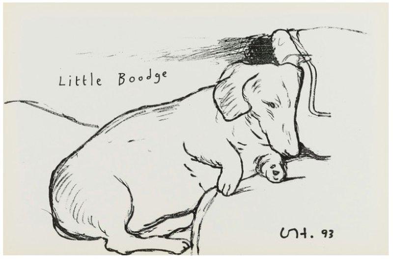view:42111 - David Hockney, Little Boodge - 