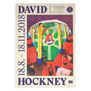 David Hockney, Kunsthalle Helsinki Exhibition poster