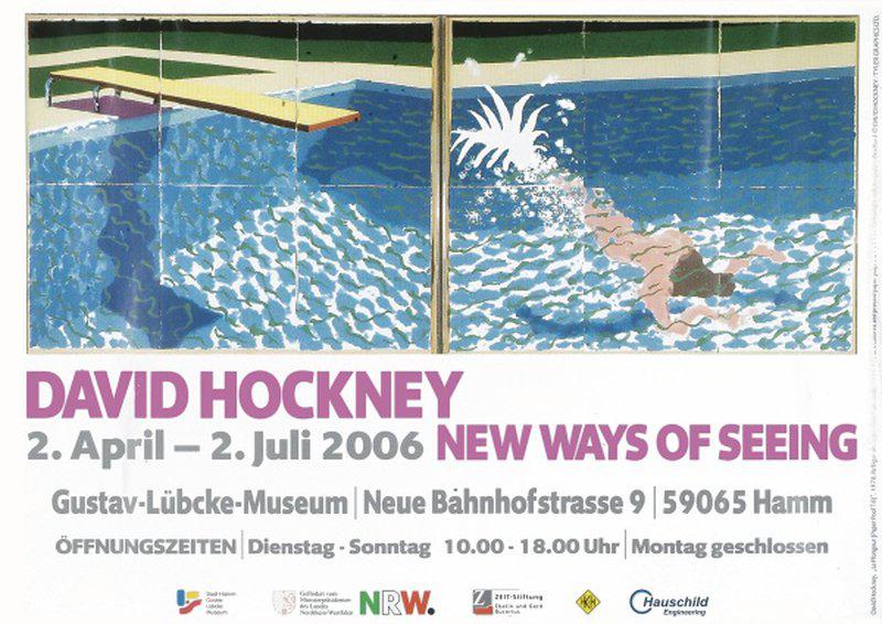 view:42056 - David Hockney, New Ways of Seeing (Le Plongeur / Paper Pool) - 