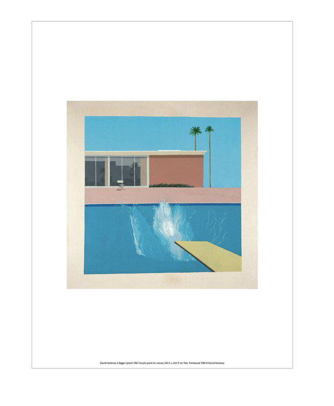 view:49994 - David Hockney, A Bigger Splash - 