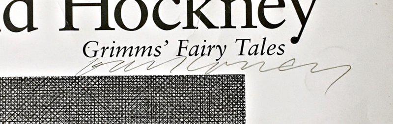 view:51026 - David Hockney, Grimms' Fairy Tales (Signed) - 