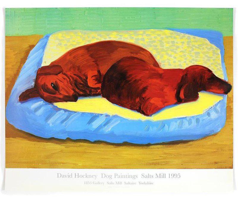 view:52832 - David Hockney, Dog 38 and Dog 43 (set of 2) - 