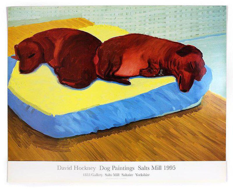 view:52833 - David Hockney, Dog 38 and Dog 43 (set of 2) - 