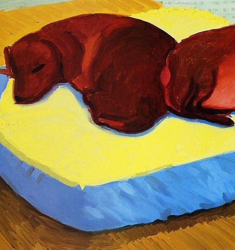 view:52835 - David Hockney, Dog 38 and Dog 43 (set of 2) - 