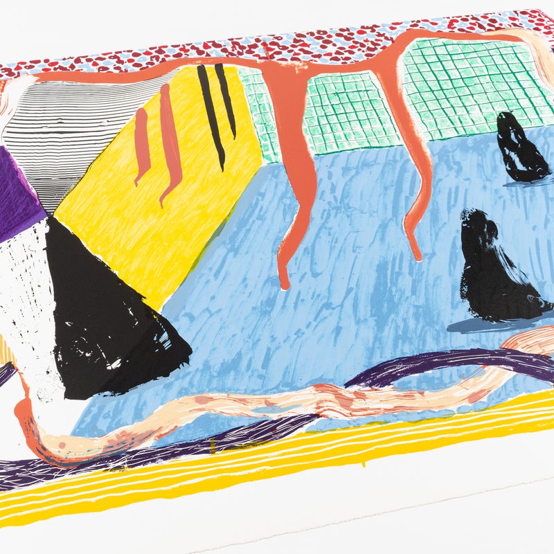 view:71356 - David Hockney, Ink in the Room, from 'Some New Prints' - 
