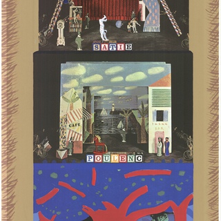 David Hockney, Parade - Metropolitan Opera