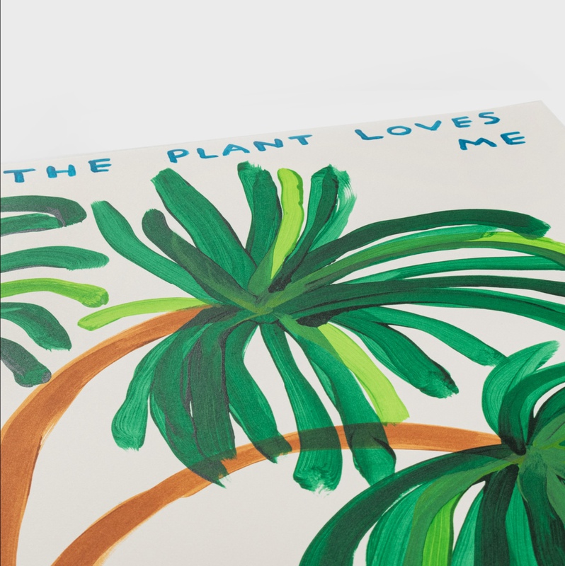 view:83942 - David Shrigley, The Plant Loves Me I Am So Lucky - 