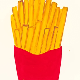 David Shrigley, Shut Up and Eat Your Fries - 1st Tier