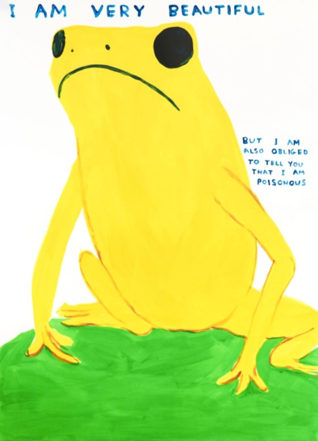 David Shrigley - I Am Very Beautiful, Print