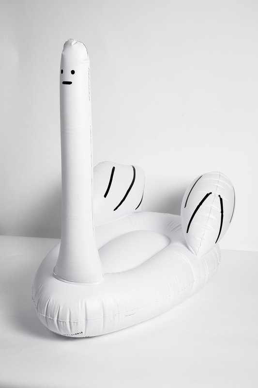 view:20643 - David Shrigley, Ridiculous Inflatable Swan-Thing - 