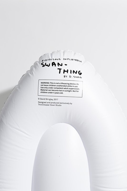 view:20645 - David Shrigley, Ridiculous Inflatable Swan-Thing - 