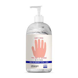 Dirty Hands Rinse-Free Hand Gentle Gel 16.90oz x David Shrigley art for sale