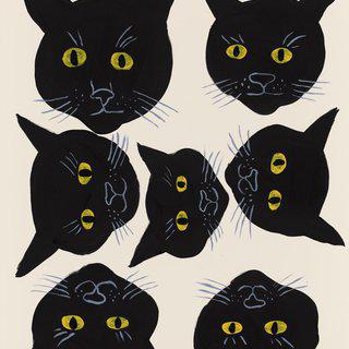 Black Cats Everywhere art for sale
