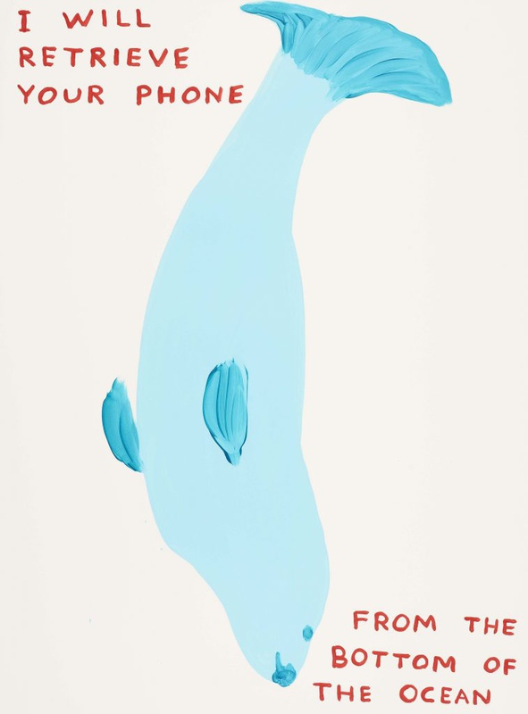 David Shrigley I Will Retrieve Your Phone for Sale Artspace