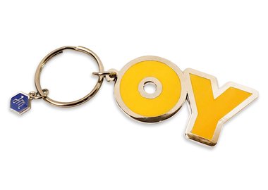 work by Deborah Kass - OY/YO Keychain #:68973
