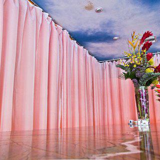 Dennis Church, Restaurant Ceiling and Curtain, Florida USA