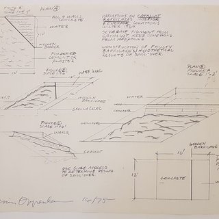 Dennis Oppenheim, Construction Drawing IV