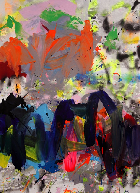 Dragomir Misina - On a loop 2, Painting