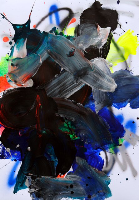 Dragomir Misina - Doppelgänger 3, Work on Paper