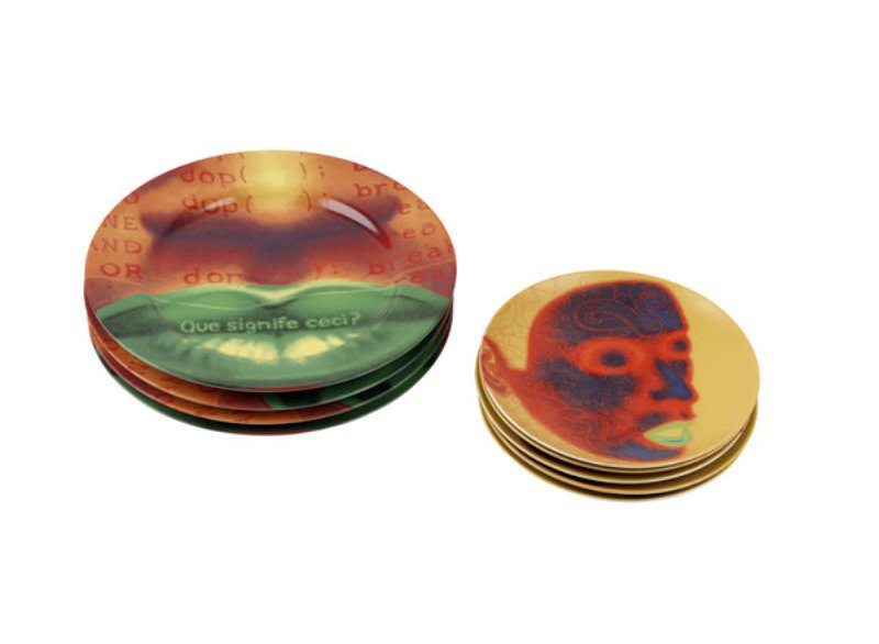 view:5660 - Ed Paschke, Small dinner plates - 