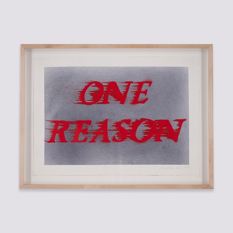 Ed Ruscha - One Reason