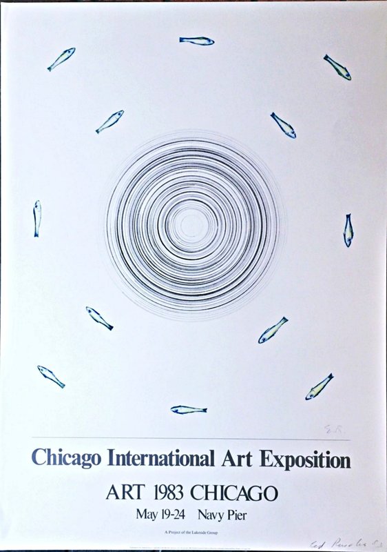 view:34487 - Ed Ruscha, Chicago International Art Exposition (Hand Signed) - 