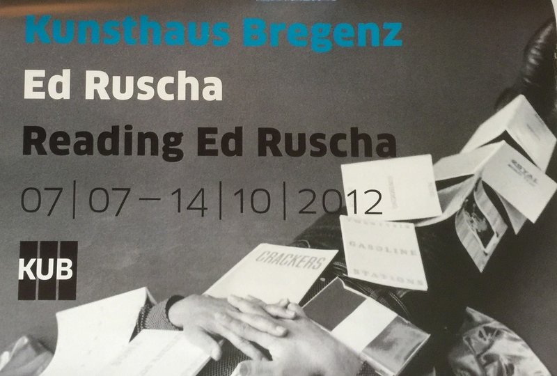 view:23416 - Ed Ruscha, Reading Ed Ruscha (Hand Signed) - 
