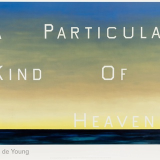 Ed Ruscha, A Particular Kind of Heaven