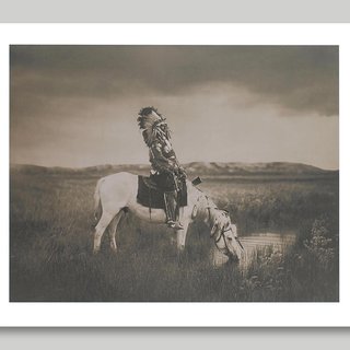 Edward S. Curtis, An Oasis in the Badlands