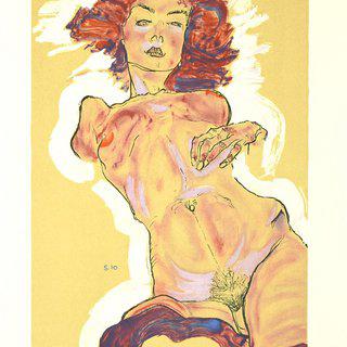 Egon Schiele, Female Nude